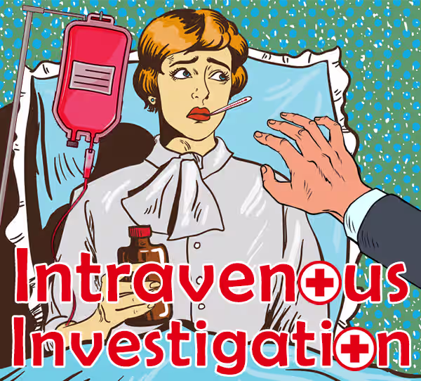Intravenous Investigation murder mystery game